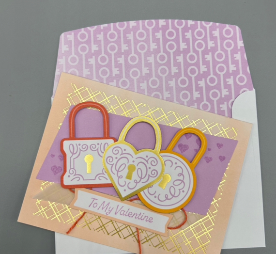 Stampin’ Up! January Paper Pumpkin Key to my Heart Card Kit